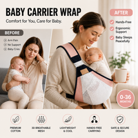 LumiNest – 4-In-1 Breathable Baby Carrier
