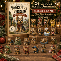 YorkieTreasures – 24-Day Collectible Yorkshire Terrier Calendar