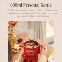 CookMate – Portable Electric Kettle & Mini Cooker