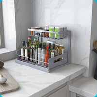 SinkStack – 2-Tier Pull-Out Under Sink Organizer