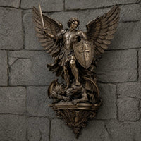HolyShield – St. Michael Illuminated Wall Art