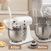 🔥LAST DAY 50% OFF - ✨Flour Funnel for Kitchen Aid Stand Mixer