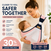 LumiNest – 4-In-1 Breathable Baby Carrier