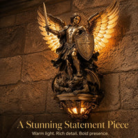 HolyShield – St. Michael Illuminated Wall Art